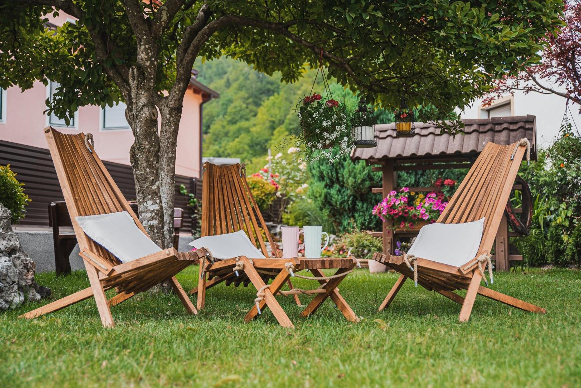 Gotar Apartment With Garden Kobarid Esterno foto